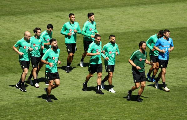 Socceroos players recover after France game