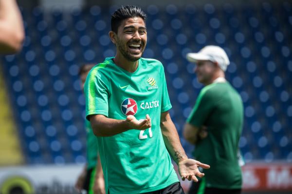 Massimo Luongo was all smiles.