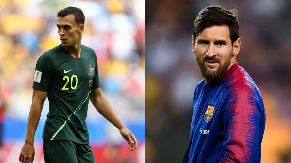 Trent Sainsbury; Lionel Messi