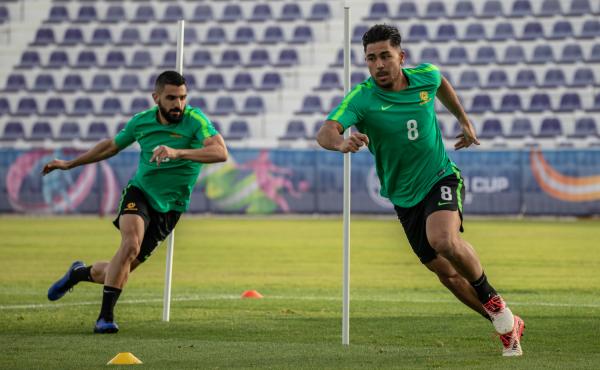 Massimo Luongo and Aziz Behich