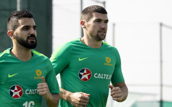 Aziz Behich and Mat Ryan