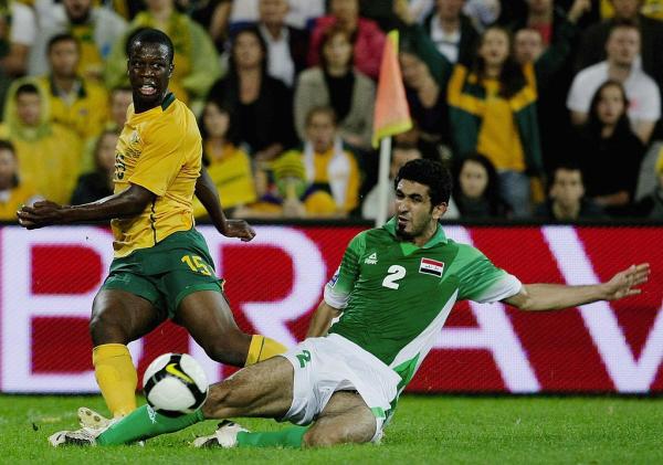Bruce Djite Socceroos vs Iraq