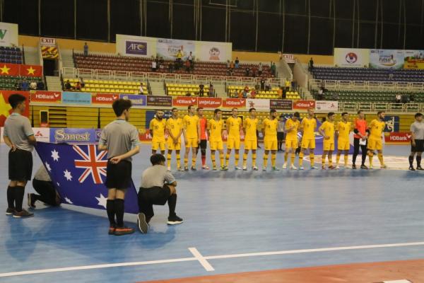 Futsalroos v Malaysia - Pic by Mark Seeto