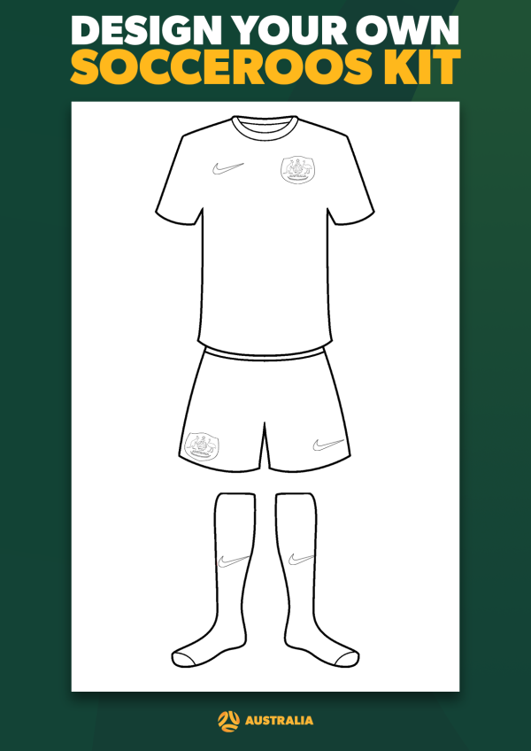 Design your own Socceroos jersey