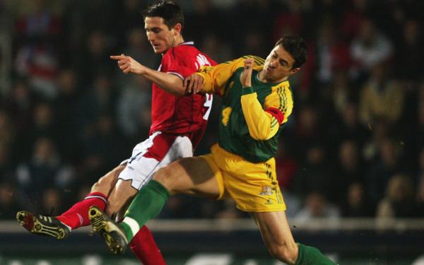 Paul Okon Socceroos Australia 2003