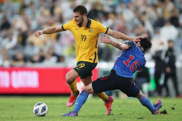 Giani Stensness makes his debut against Japan