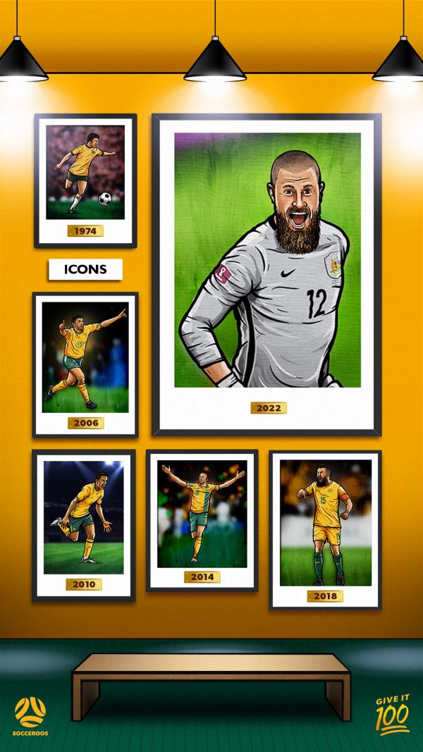 Socceroos Qualification Moments Mobile Wallpaper 9x16