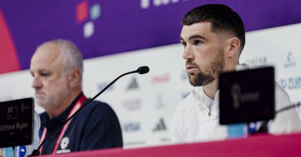 Graham Arnold & Maty Ryan World Cup pre-match press conference - France v Australia