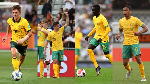 Joel King, Cameron Devlin, Garang Kuol, Keanu Baccus