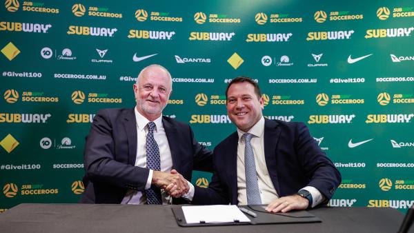 Graham Arnold and James Johnson
