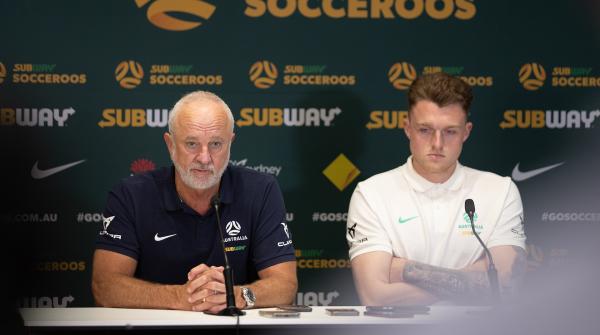 Graham Arnold and Harry Souttar