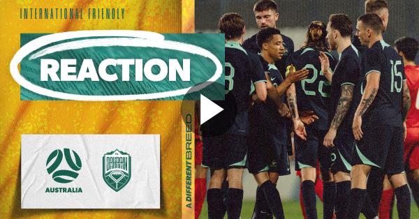 WATCH: Socceroos react to Bahrain 0-2 Australia