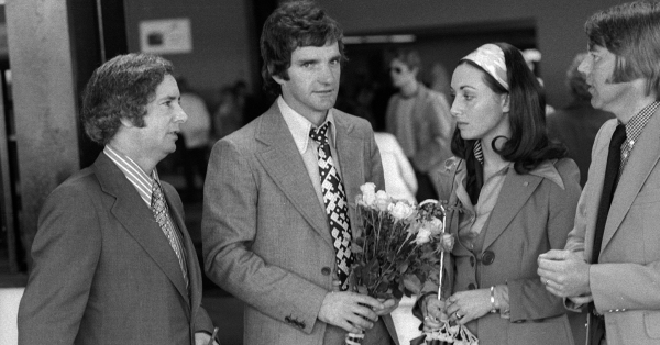 Ray Baartz in Hamburg at the 1974 FIFA World Cup