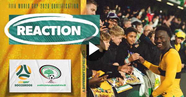 Socceroos react to Australia 5-0 Palestine