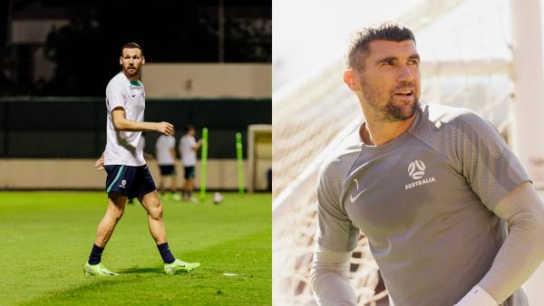 Martin Boyle and Mathew Ryan