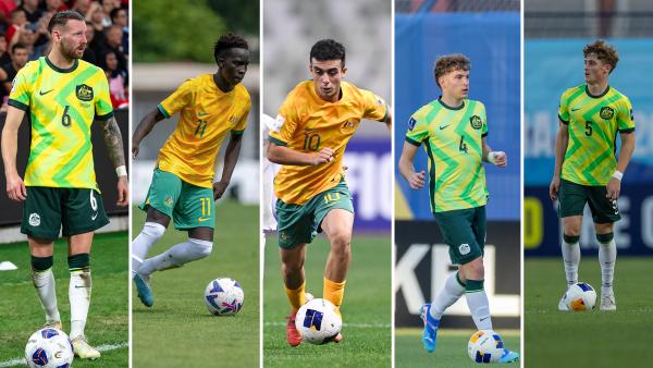 Football Australia Men's National Teams Header