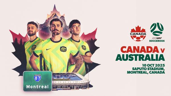 Canada vs Socceroos announcement
