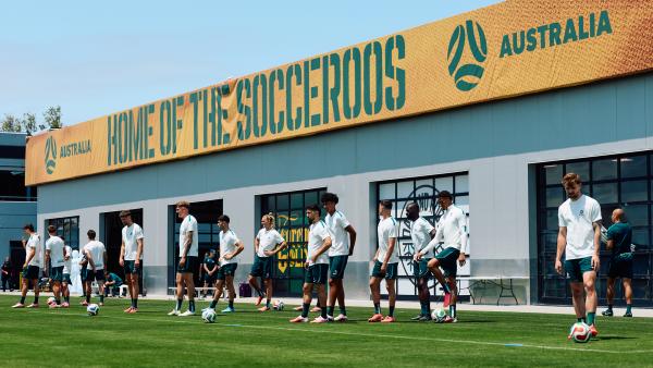 Socceroos Training