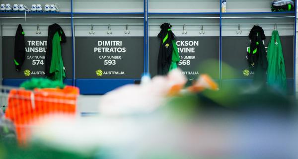 The dressing room in Kazan