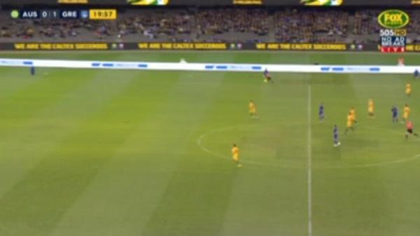 Greece's wonder strike sinks Socceroos