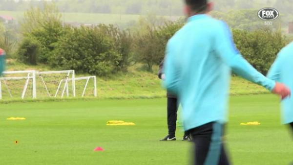 Socceroos prepare for England challenge