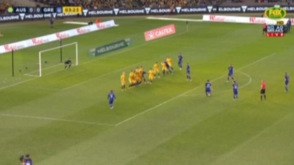 Socceroos downed by Greece