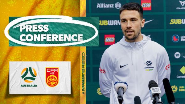 Apostolos Stamatelopoulos: I always believe I can score | Press Conference | Australia vs China PR