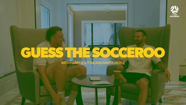 Guess the Socceroo with Harry Souttar and Martin Boyle 🤣
