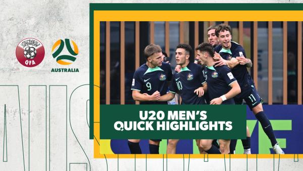 Qatar U20 v Australia U20 | Quick Highlights | AFC U20 Asian Cup China 2025