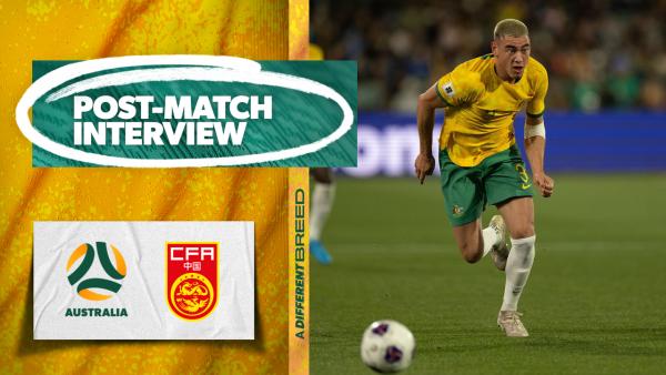 Lewis Miller | Interview | Socceroos v China PR | 2026 FIFA World Cup AFC Qualifiers