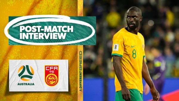 Jason Geria | Interview | Socceroos v China PR | 2026 FIFA World Cup AFC Qualifiers