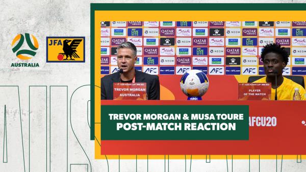 Trevor Morgan & Musa Toure | Post-Match Reaction | Australia U20 v Japan U20 | AFC U20 Asian Cup China 2025