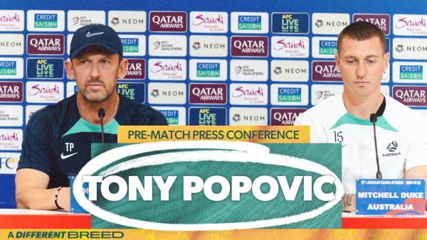 Tony Popovic and Mitch Duke | Pre-Match Press Conference | Japan v Australia