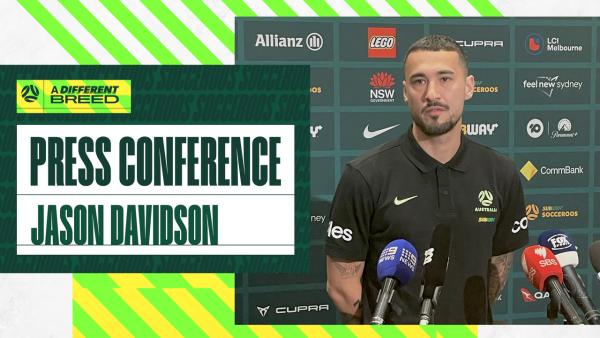 Jason Davidson: I'm very excited to be back | Press Conference | Australia vs Indonesia