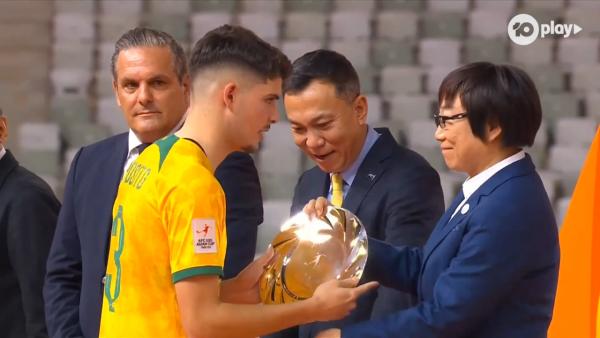 The Young Socceroos claim the AFC Fair Play Award