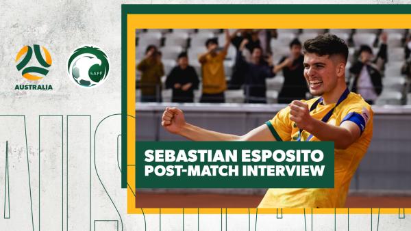 Sebastian Esposito: We're only getting started | Interview | AFC U20 Asian Cup