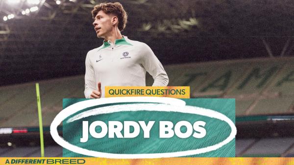 Quickfire Questions with Jordy Bos | Subway Socceroos