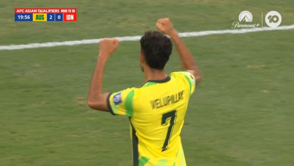 GOAL: The Socceroos do the quick-fire-double