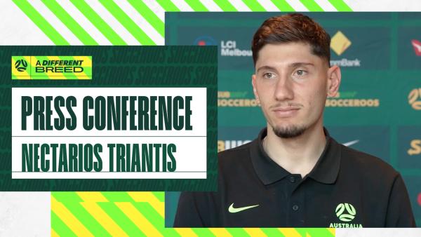 Nectarios Triantis: Socceroos call-up is an honour and a privilege | Press Conference