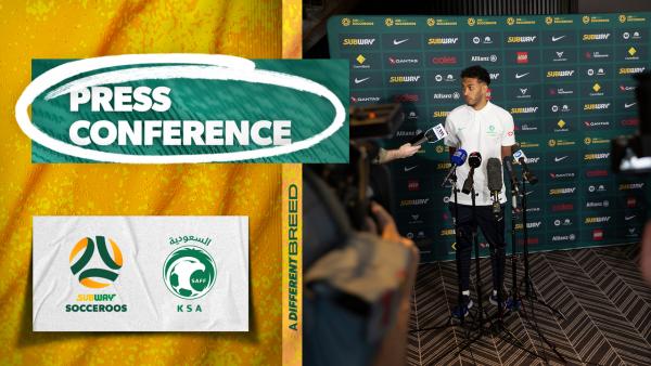Nishan Velupillay: No rev-up needed for big fixture | Press Conference | Australia v Saudi Arabia