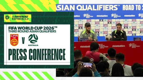 Tony Popovic and Milos Degenek Pre-Match Press Conference | China PR vs Australia
