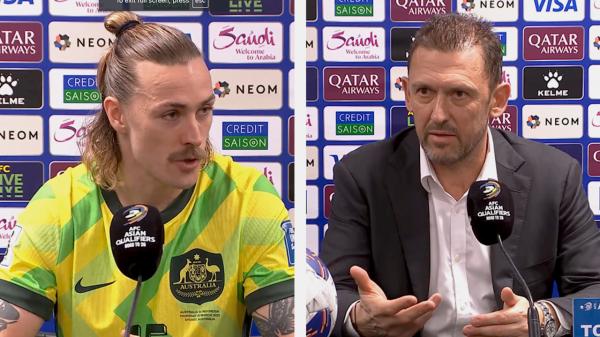Tony Popovic and Jackson Irvine Post-Match Press Conference | Australia vs Indonesia