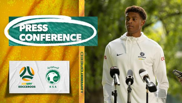 Kusini Yengi: We never lost belief | Press Conference | Australia v Saudi Arabia