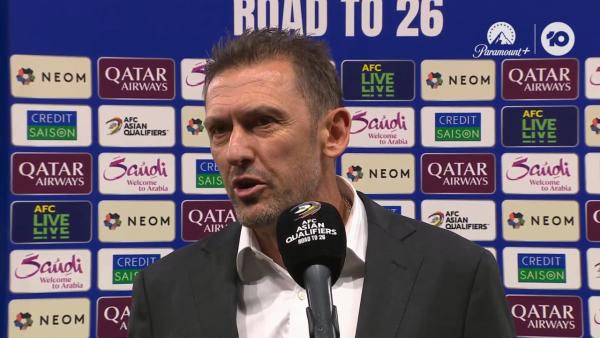 Tony Popovic: Overall it is a positive result | Interview | FIFA World Cup 2026 AFC Qualifier