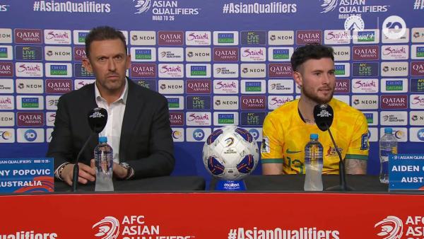 Tony Popovic & Aiden O'Neill | Press Conference | Australia v Saudi Arabia | FIFA World Cup 2026 AFC Qualifier
