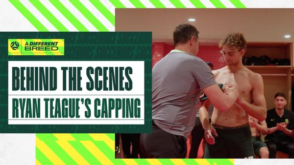 Behind the scenes: Ryan Teague's special dressing room capping
