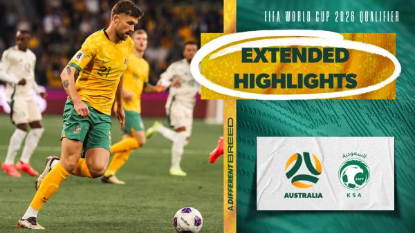 Australia v Saudi Arabia | Extended Highlights | FIFA World Cup 2026 AFC Qualifier