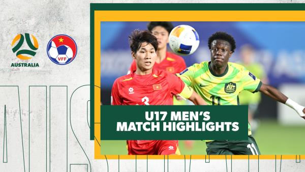 Australia U17 v Vietnam U17 | Quick Highlights | AFC U17 Asian Cup 2025