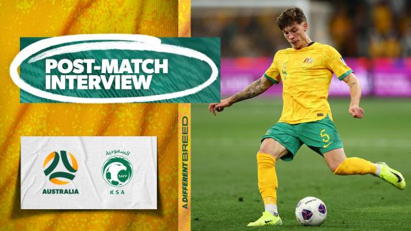 Jordy Bos | Post-Match Interview | Australia v Saudi Arabia | 2026 FIFA World Cup AFC Qualifiers