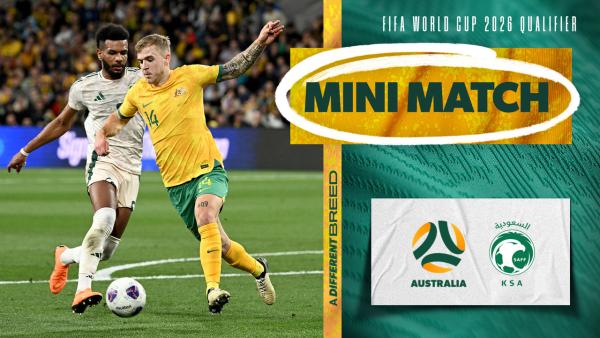 Australia v Saudi Arabia | Mini Match | FIFA World Cup 2026 AFC Qualifier